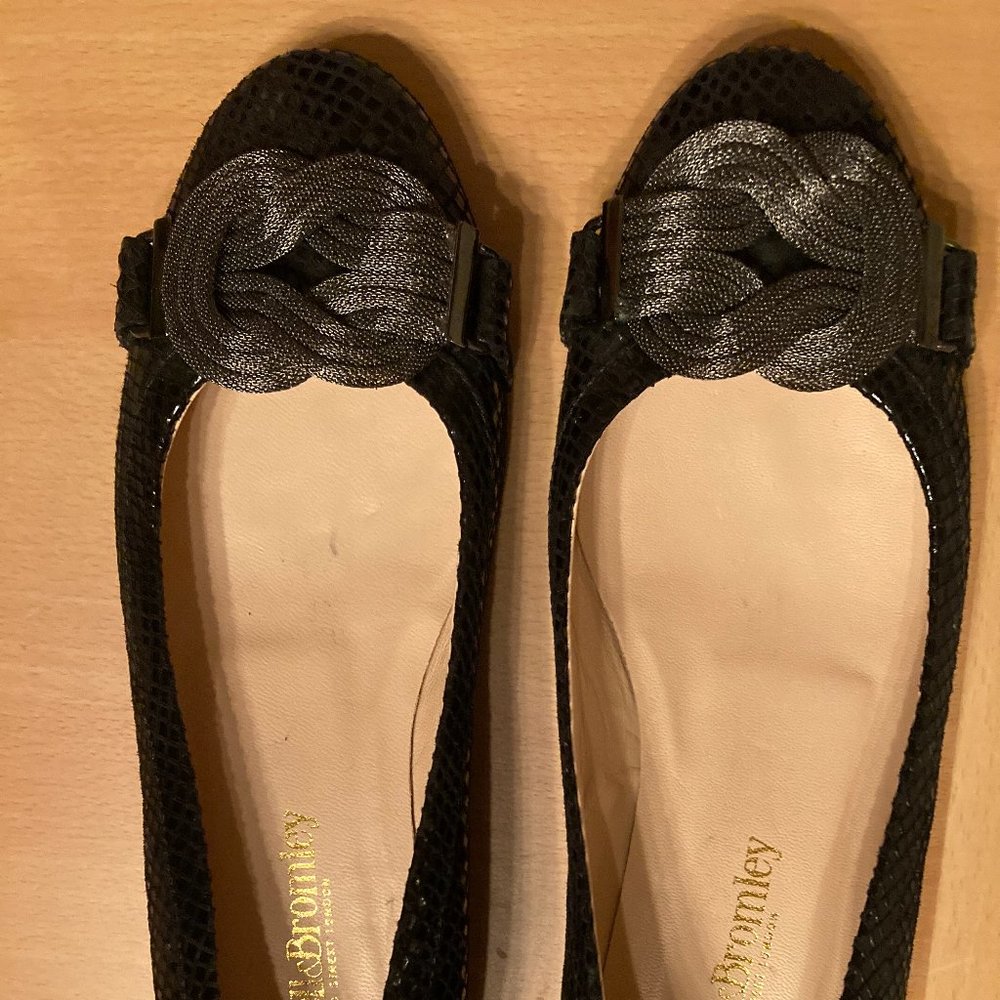 Russell & Brombly Black Flats